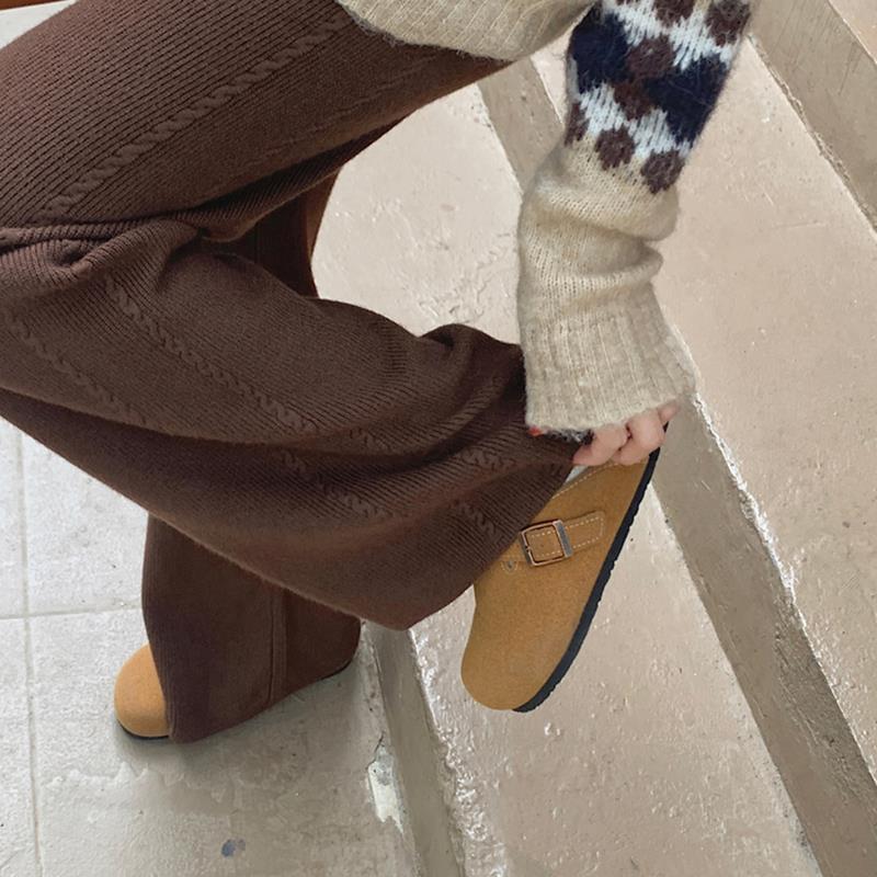 Damen Rippenstrickjacke Stehkragen Kuschelig Norvielle