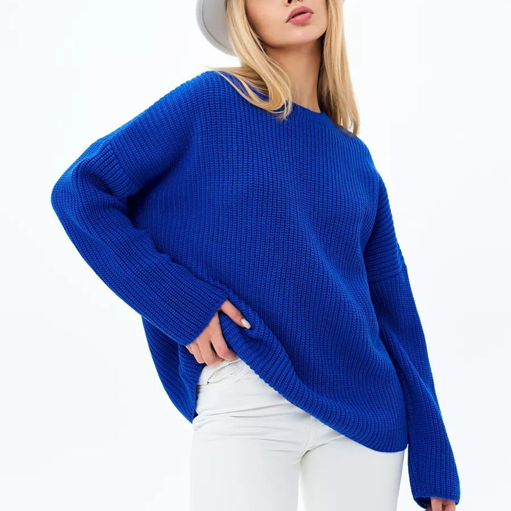Damen Grobstrickpullover Norvielle