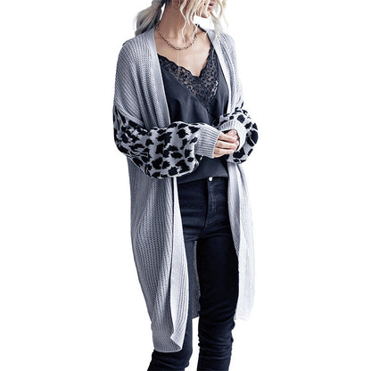 Damen Strickcardigan Tierdesign Grüß