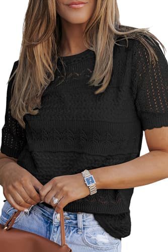 Damen Strickoberteil Strukturdesign Norvielle