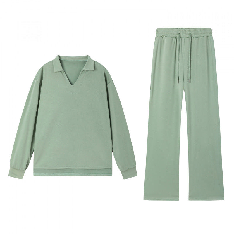 Damen Sweatshirt Hose Set Norvielle