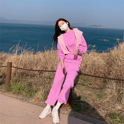 Damen Sportanzug-Set mit Hoodie und Jogginghose