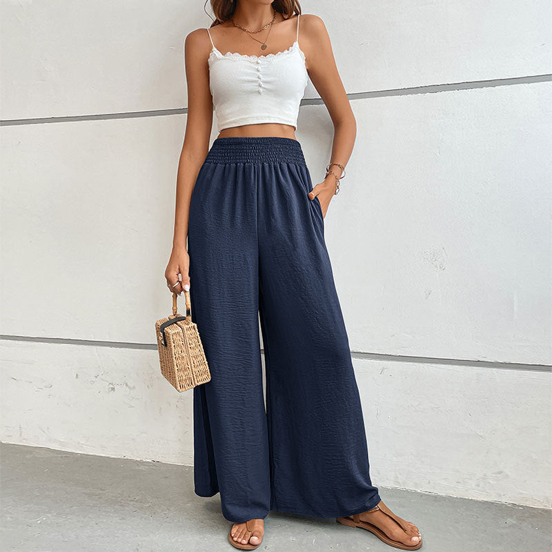 Damen Palazzo-Hose Weite Bein Norvielle