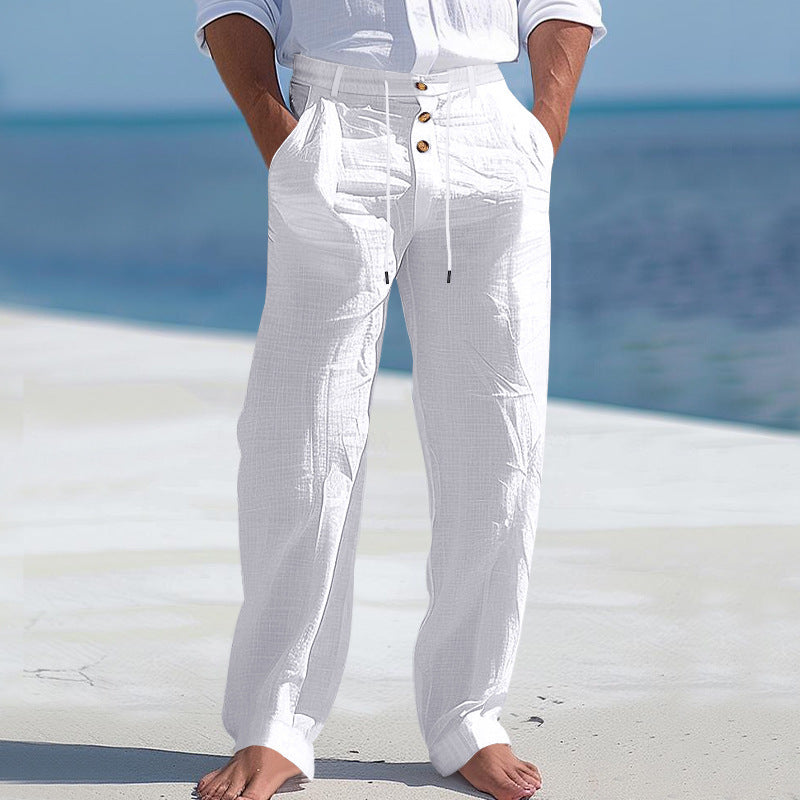 Herrenhose Hochbund Bequem
