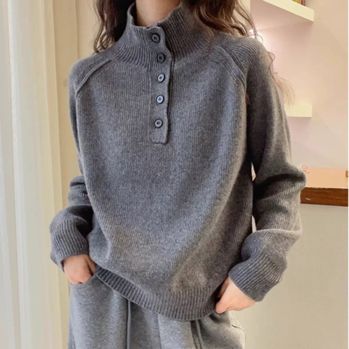 Damen Strickpullover Komfort Norvielle