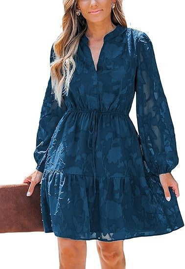Damen Casual Kleid Norvielle
