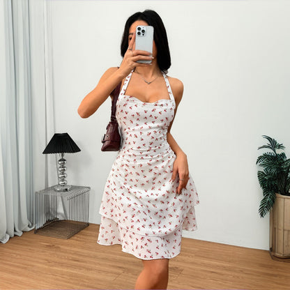 Damen Ärmelloses Sommerkleid Flora Norvielle - Norvielle