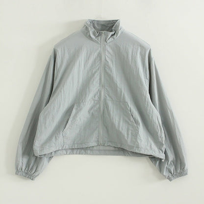 Damen Sportwindjacke Reißverschluss Hochkragen Norvielle