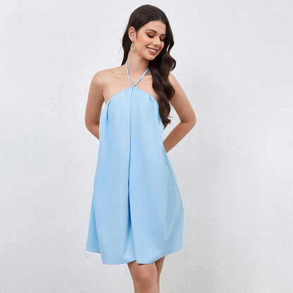 Damen Strandkleid Elegante Schnürung Norvielle Sommerlich