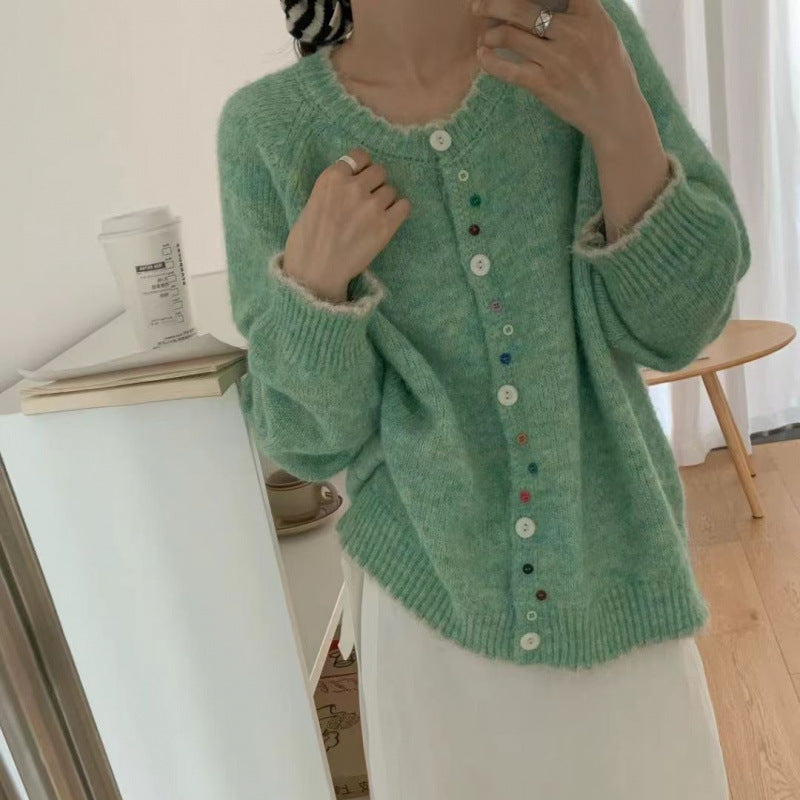Damen Cardigan Kuschelig Bunt Norvielle - Norvielle