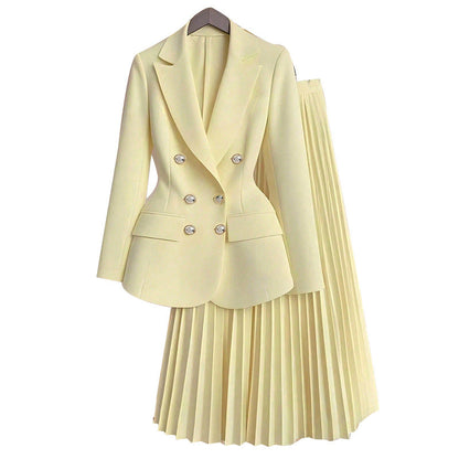 Damen Blazer Faltenrock Norvielle