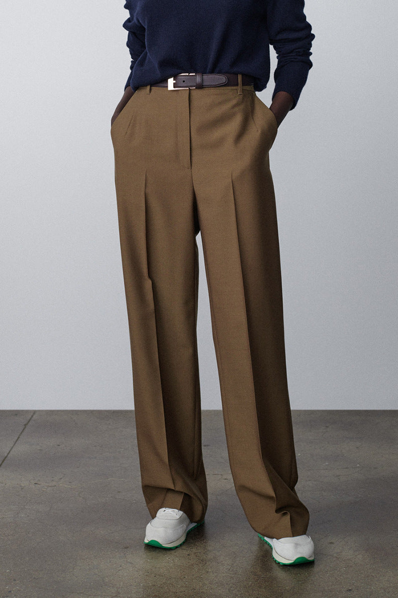 Damen Anzughose Weit Norvielle Elegante