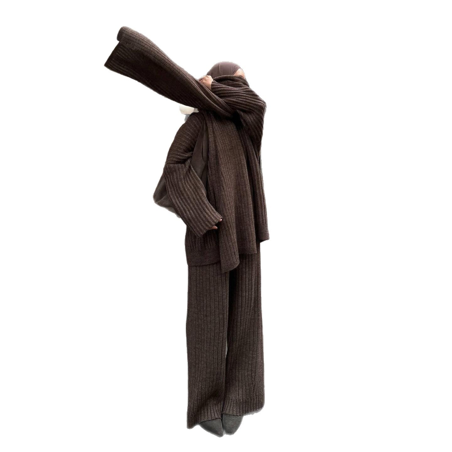 Damen Strickanzug Norvielle Bequem