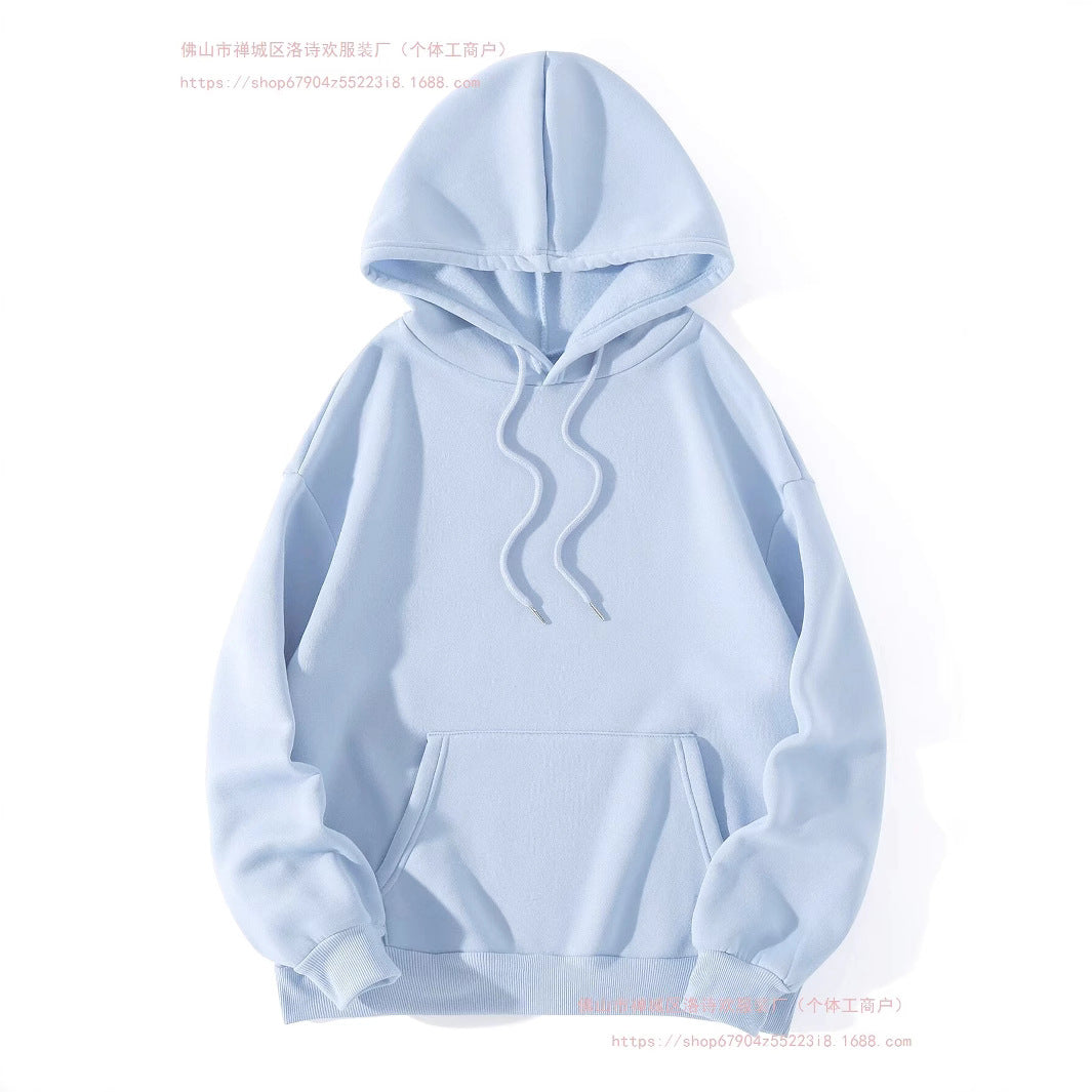 Damen Kapuzenpullover Bunt Federmuster