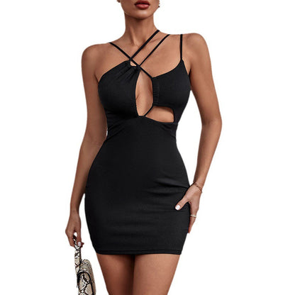 Damen Minikleid mit Cut-Outs und schmalen Trägern Norvielle