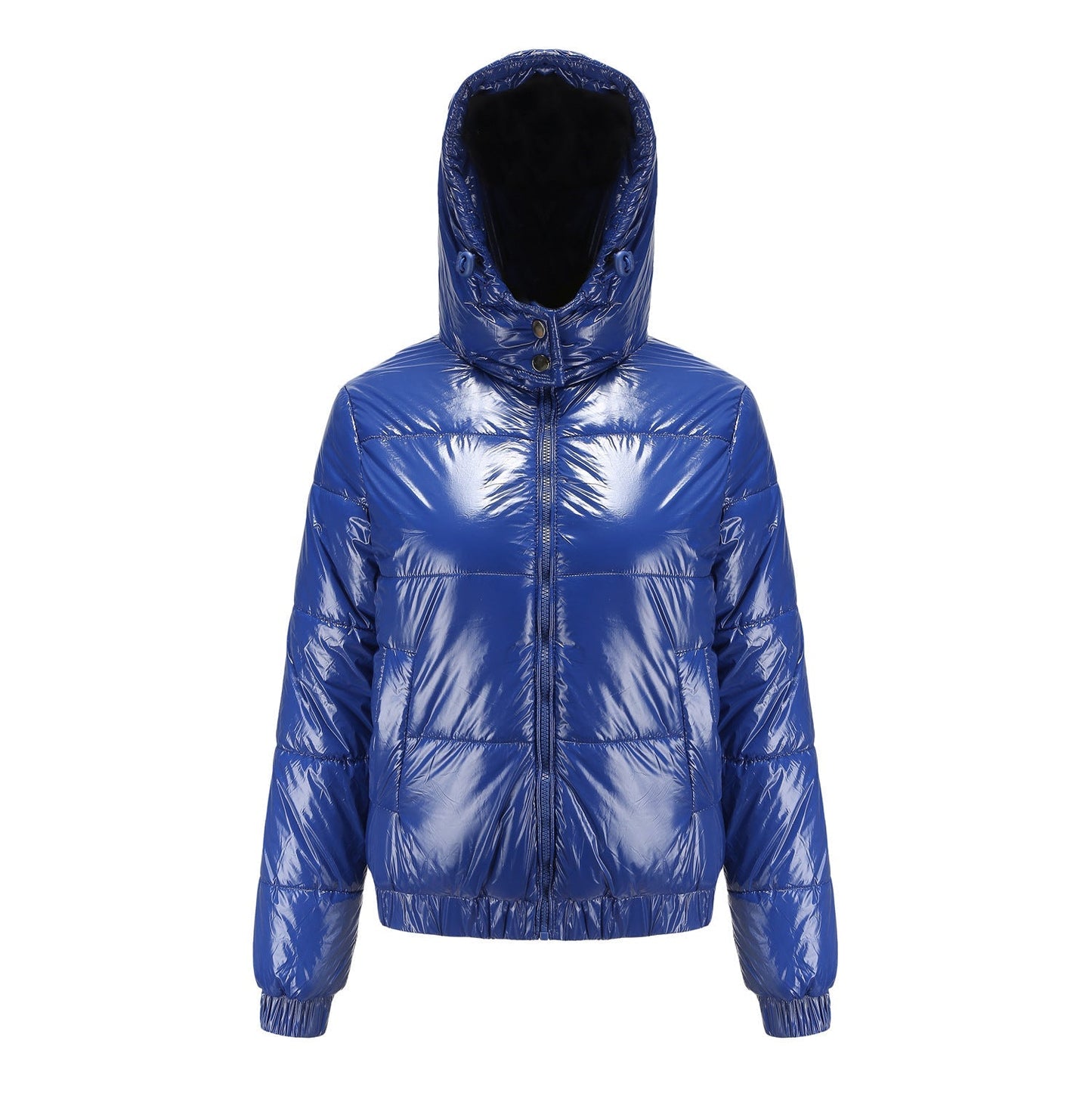 Damen Winterjacke Wasserabweisend Thermo Komfort Glänzend