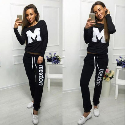 Damen Sportset mit Aufdruck Norvielle