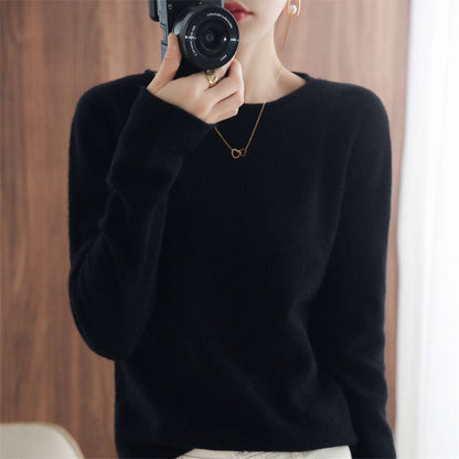 Damen Pullover Weicher V-Ausschnitt Norvielle