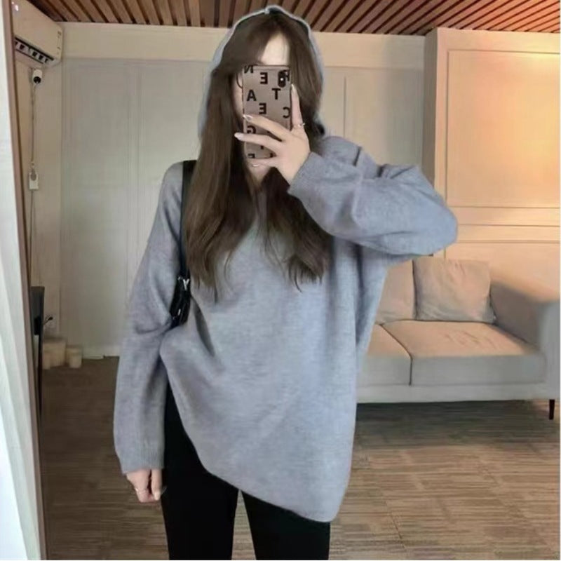Damen Oversized Hoodie Lässiger Schnitt Praktische Taschen Norvielle