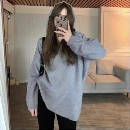 Damen Oversized Hoodie Lässiger Schnitt Praktische Taschen Norvielle