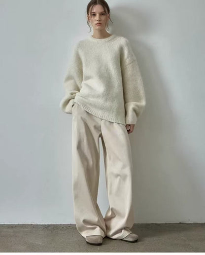 Damen Wollpullover Oversized Norvielle
