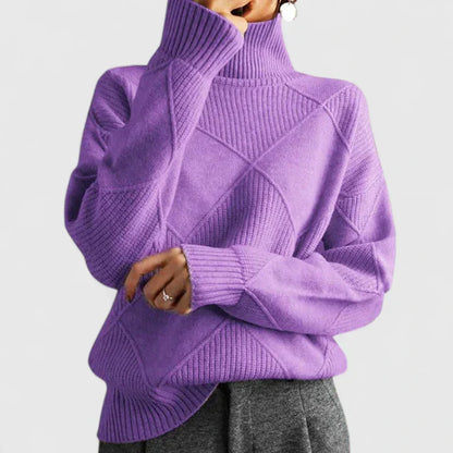 Adryssell Damen Bequemer Pullover