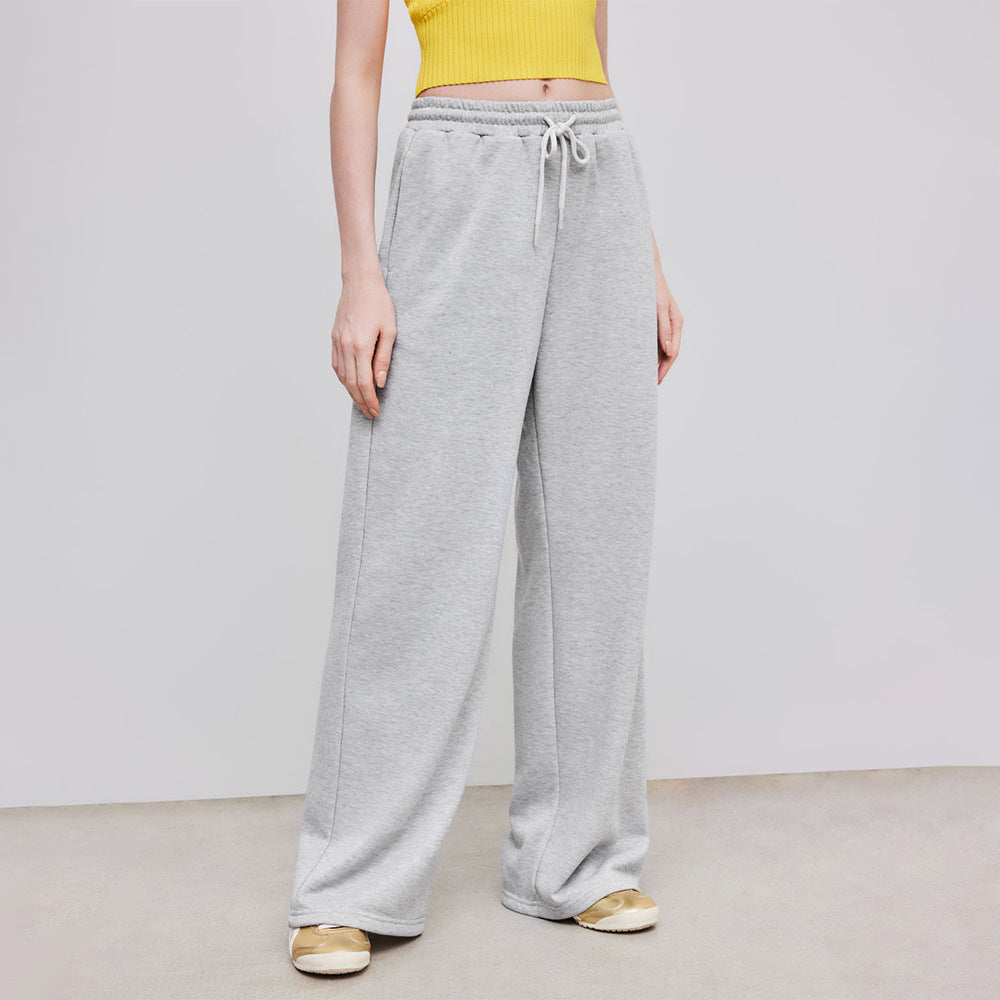 Damen Sweatpants Hochwerder Bequem Weit Norvielle