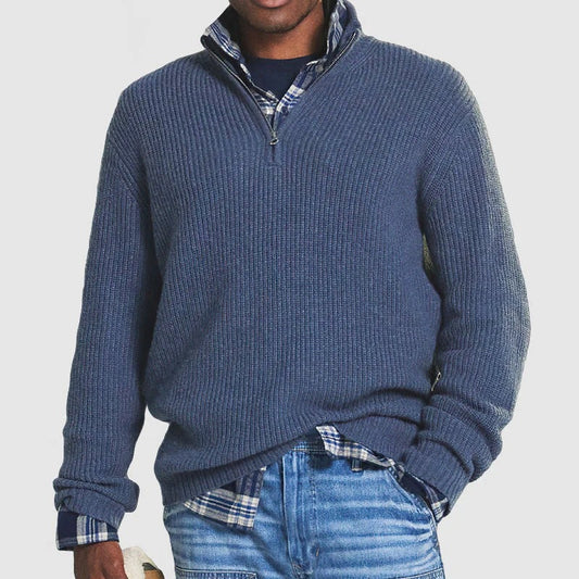 Herren Zip-Pullover Stilvoll Norvielle - Norvielle