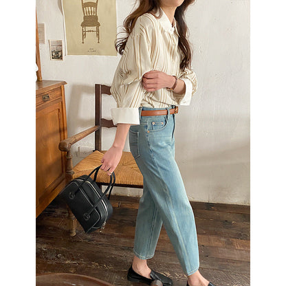 Damen Jeans Moderner Schnitt Norvielle