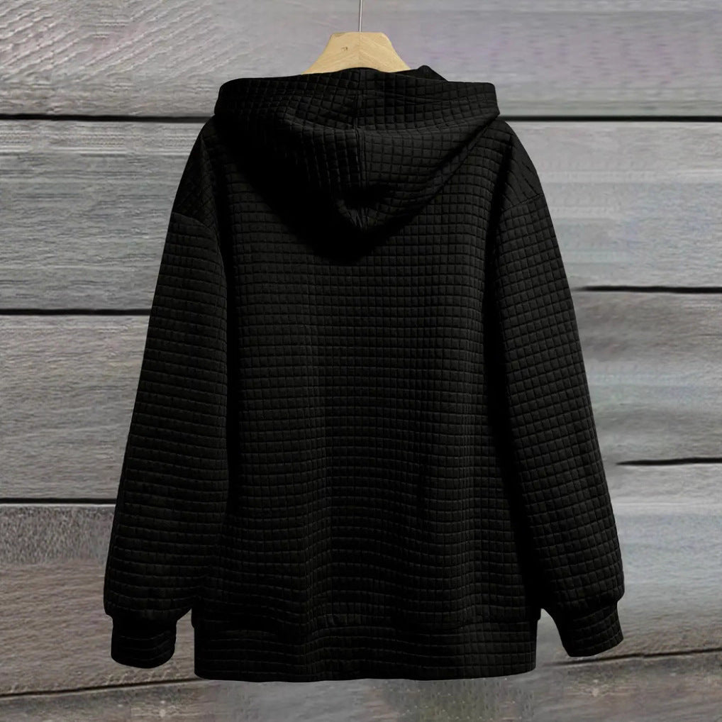 Damen Kapuzenjacke Motivdruck Norvielle