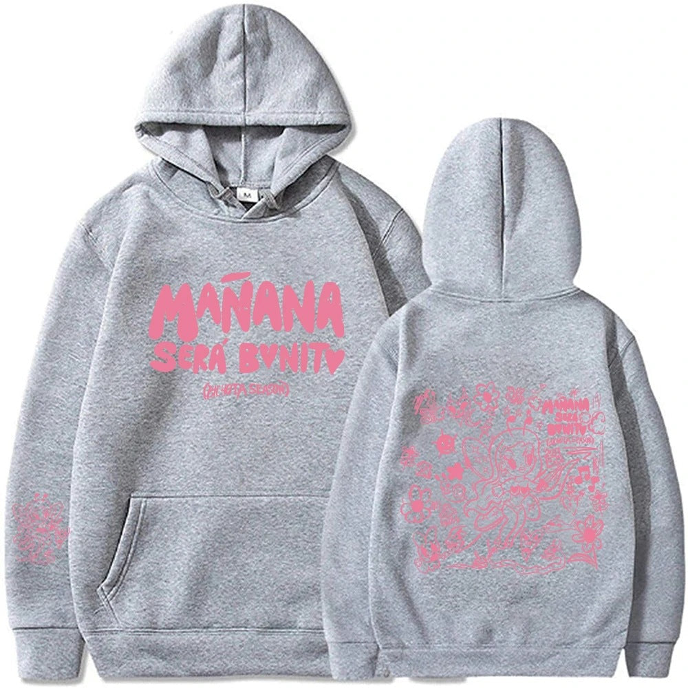 Damen Hoodie Kreativer Druck Kängurutasche