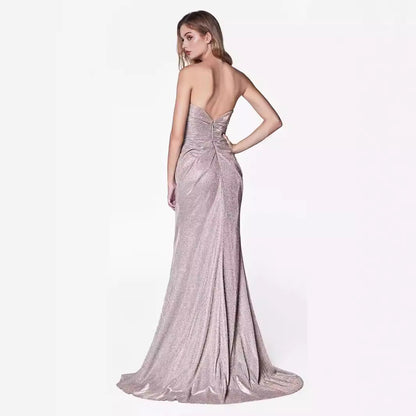 Damen Abendkleid mit Schlitz Norvielle