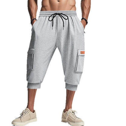 Herren Cargo-Shorts Elastischer Bund Bequem