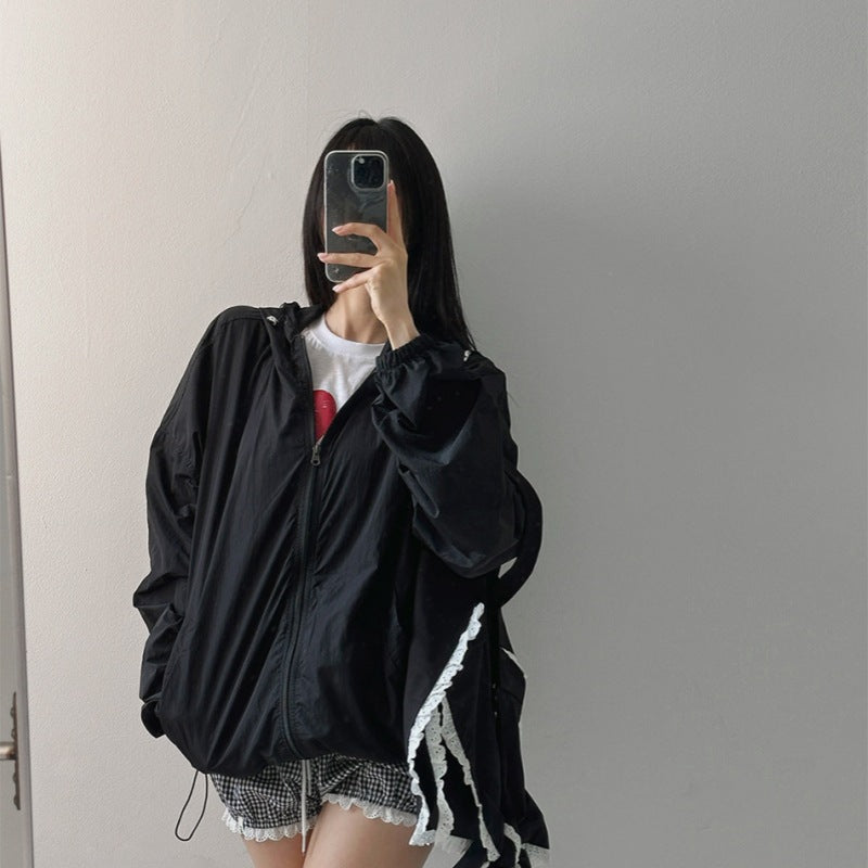 Damen Sportjacke Reißverschluss Norvielle