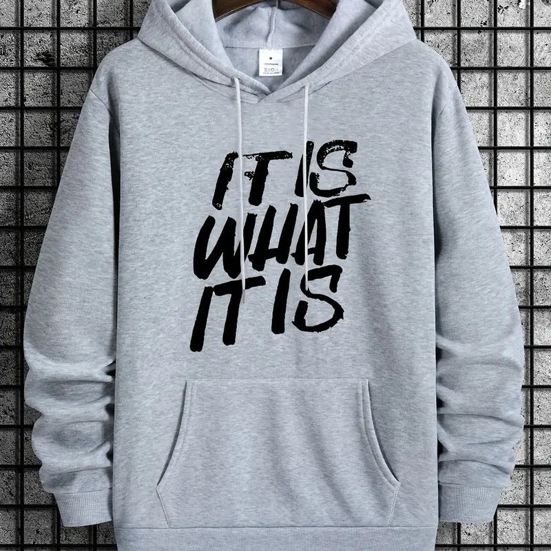 Damen Kapuzenpullover Bequem Moderner Schriftzug Norvielle