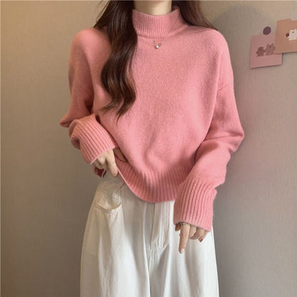 Damen Rollkragenpullover Norvielle Modisch