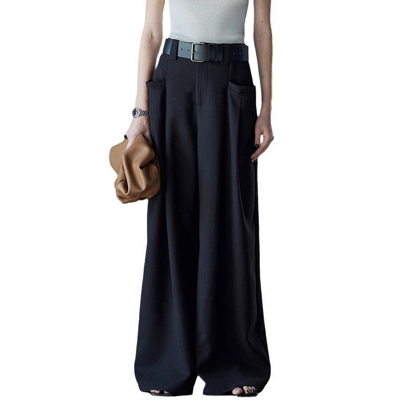 Damen Palazzo-Hose Weit Geschnitten Elegant Norvielle