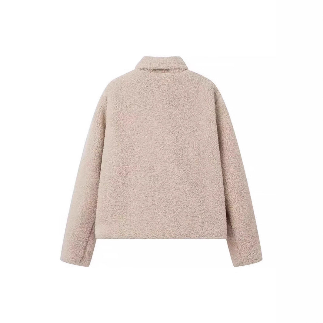 Damen Fleecejacke Kuschelig Elegantes Design Norvielle