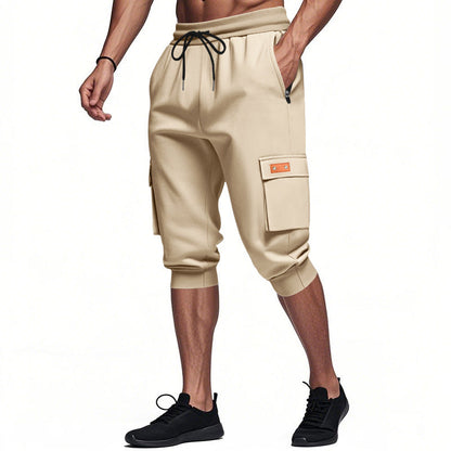 Herren Cargo-Shorts Elastischer Bund Bequem