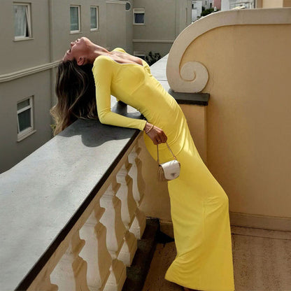 Damen Kleid Rundhalsausschnitt Spitze Elegant