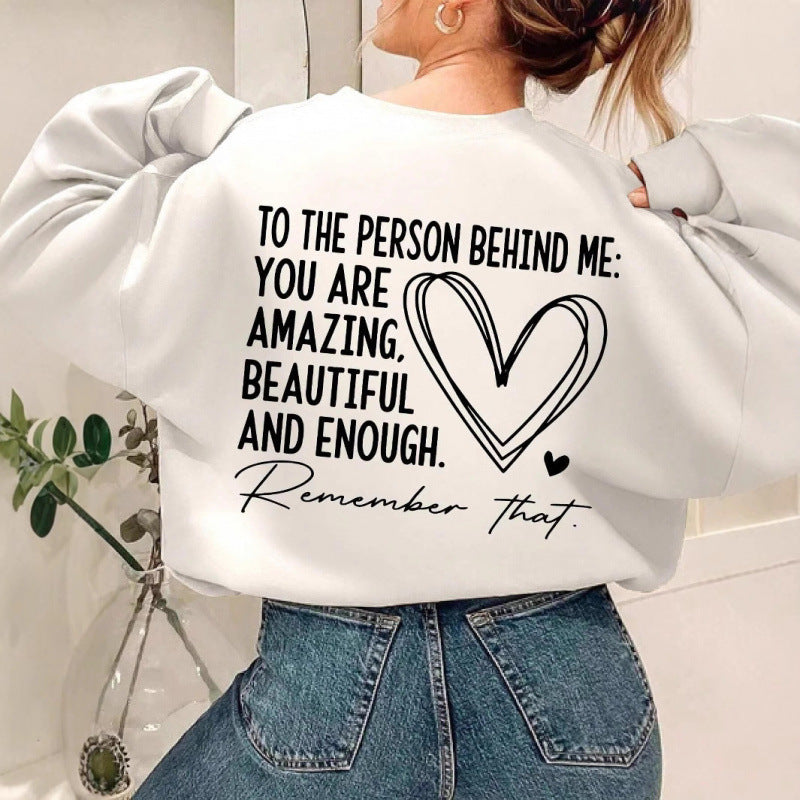 Damen Sweatshirt Inspirierendes Motiv Lässig Grün Norvielle - Norvielle