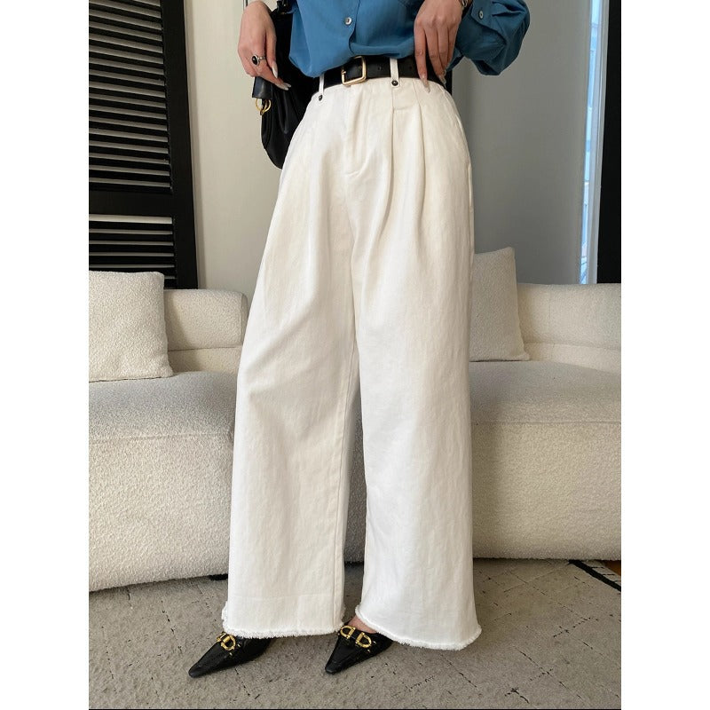 Damen Bluse Lässig Weite Passform Zierknöpfe Blau - Norvielle