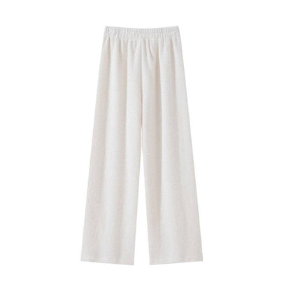 Damen Fleecehosen Weich Elastischer Bund