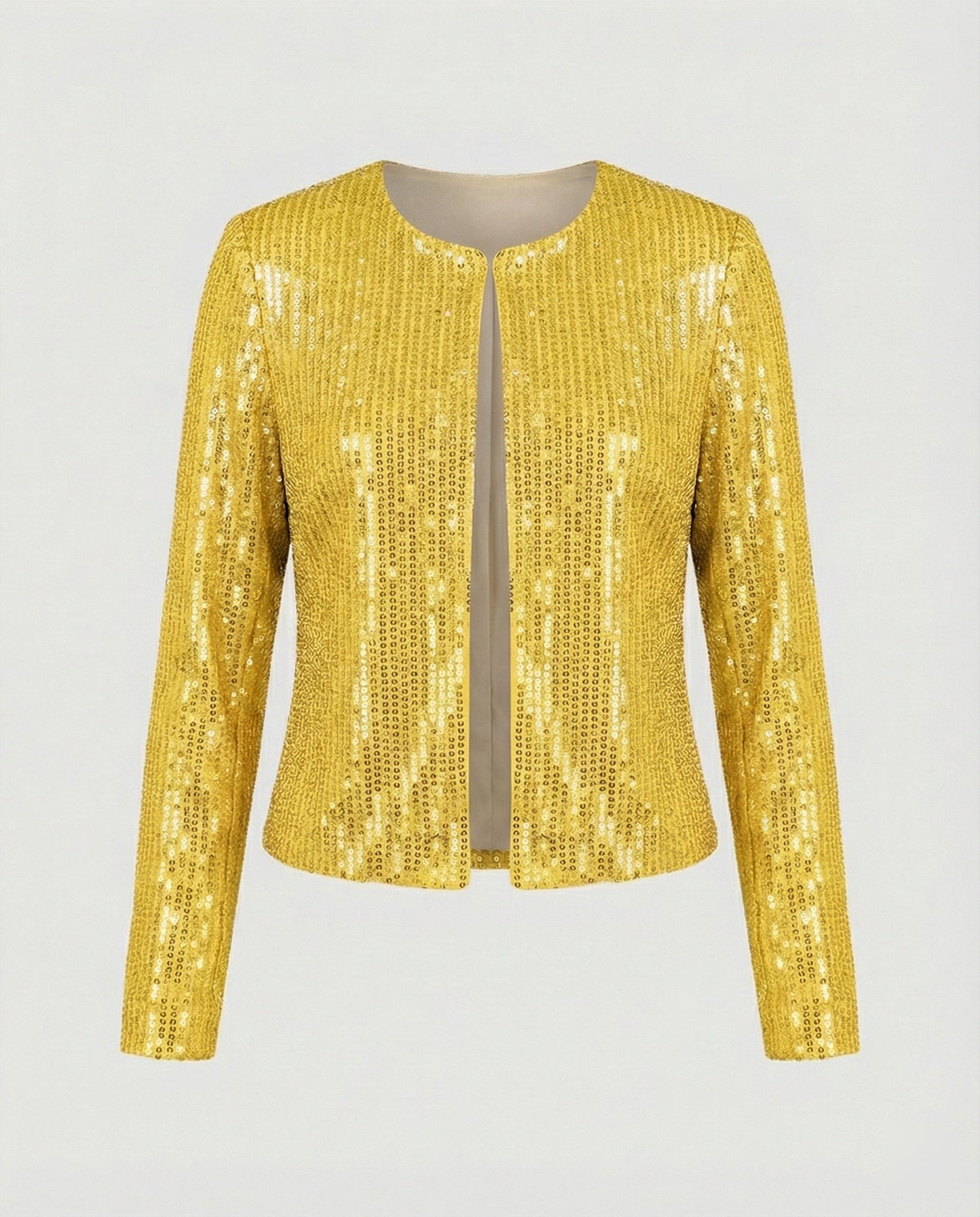 Damen Strickjacke Glitzer Effekt Norvielle