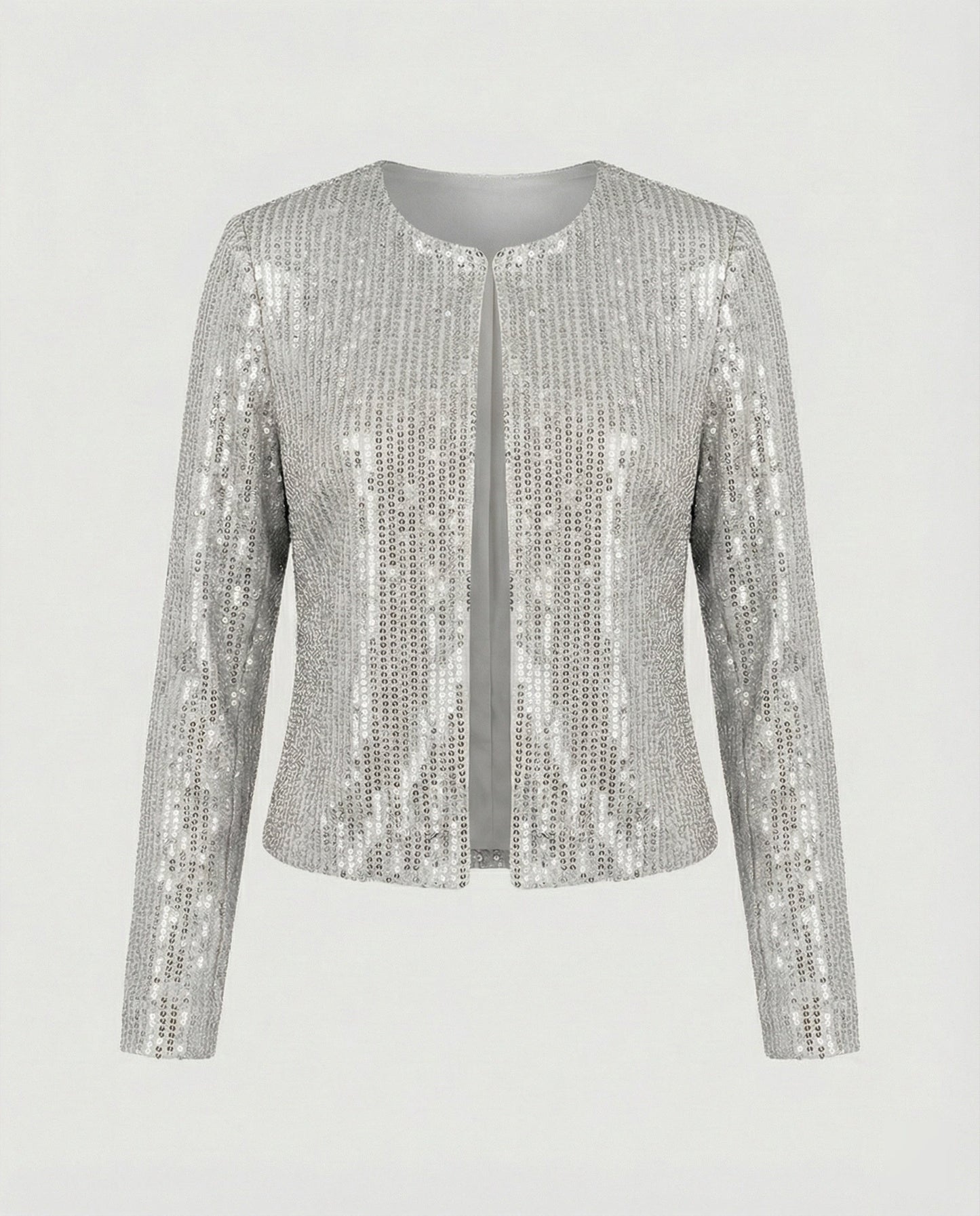 Damen Strickjacke Glitzer Effekt Norvielle