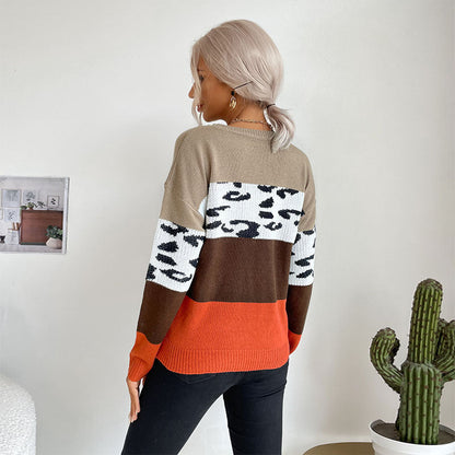 Damen Strickpullover Einzigartiges Muster Lässiger Schnitt Norvielle