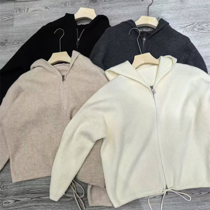Damen Kapuzenjacke Norvielle Mit Seitentaschen