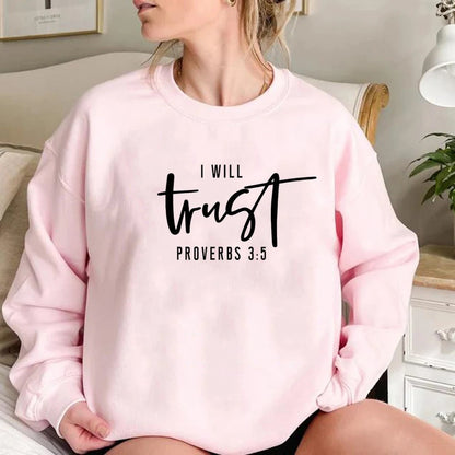 Damen Sweatshirt Bequem Motivierender Schriftzug Norvielle