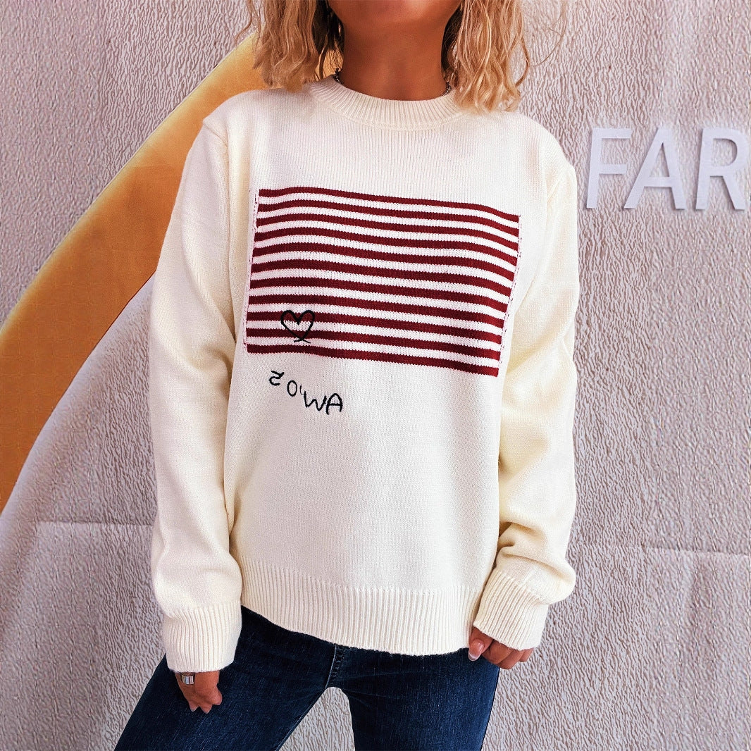 Damen Sweatshirt Grafik-Print Norvielle - Norvielle