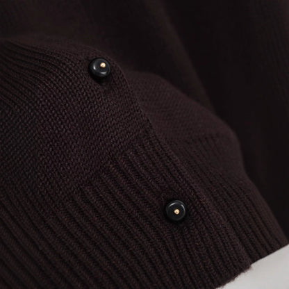 Damen Strickjacke Kuschelig Knopfverschluss Norvielle